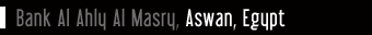 Bank Al Ahly Al Masry, Aswan, Egypt