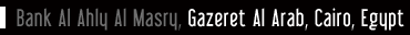Bank Al Ahly Al Masry, Gezeret Al Arab, Cairo, Egypt