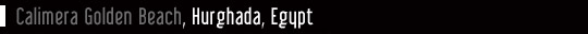 Calimera Golden Beach, Hurghada, Egypt