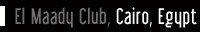 El Maady Club, Cairo, Egypt