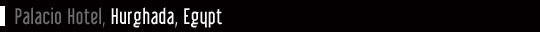 Palacio Hotel, Hurghada, Egypt