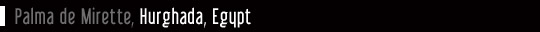 Palma de Mirette, Hurghada, Egypt