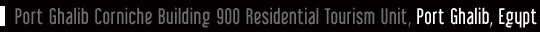 Port Ghalib Corniche Building 900 Residential Tourism Unit, Port Ghalib, Egypt