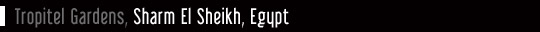 Tropitel Gardens, Sharm El Sheikh, Egypt